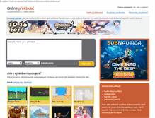 Tablet Screenshot of googleprekladac.cz